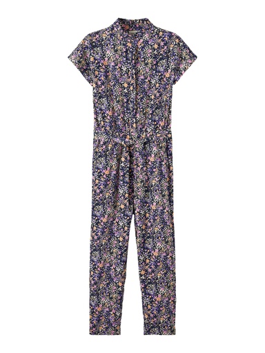 NAME IT KIDS - NKF BODILA SS JUMPSUIT - Dark Sapphire