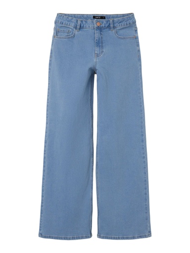 LMTD - NLF TAULSINE DNM HW WIDE PANT NOOS - Light Blue Denim
