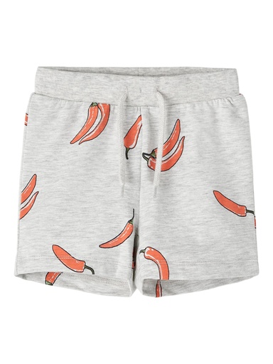 NAME IT MINI - NMM DIMITRI SWEAT SHORTS UNB - Light Grey Melange