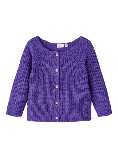 NAME IT MINI - NMF BESINE  LS KNIT  CARD - Purple Corallites