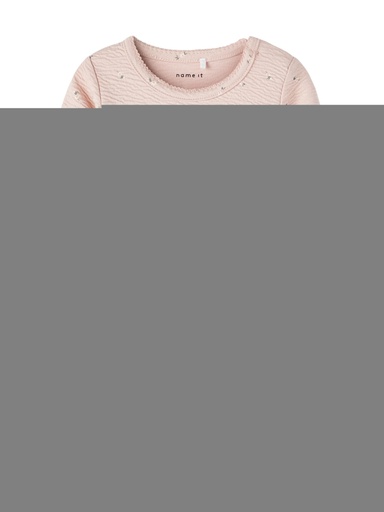 NAME IT BABY - NBF BABINA LS BODY - Rose Smoke