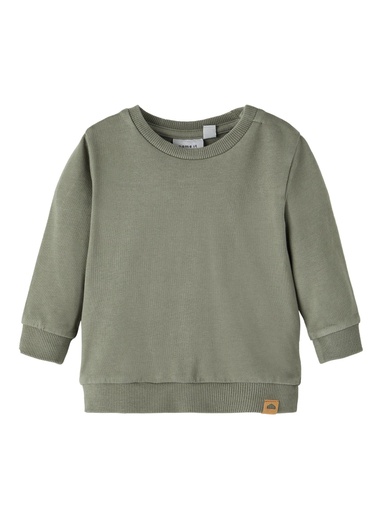 NAME IT BABY - NBN BABBI LS SWEAT UNB - Laurel Wreath