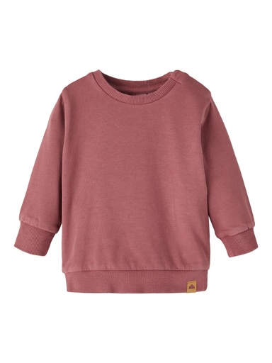NAME IT BABY - NBN BABBI LS SWEAT UNB - Deco Rose