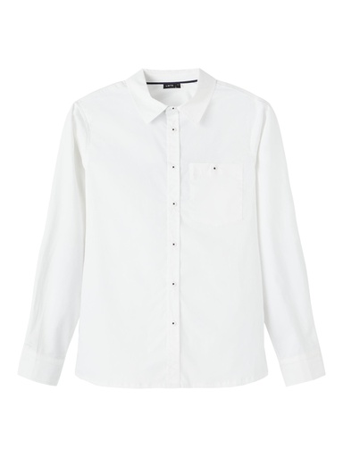 LMTD - NLM HEPPE LS SHIRT - Bright White