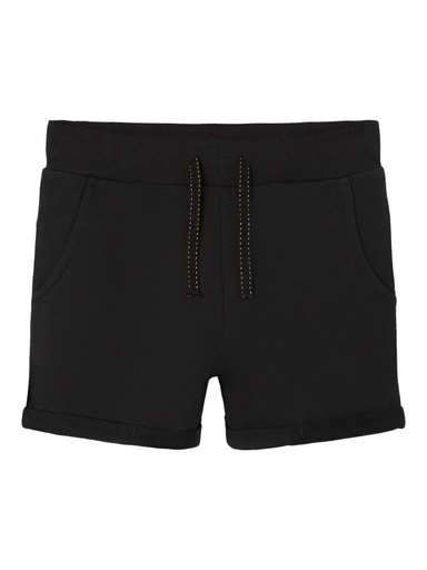 NAME IT KIDS - NKF VOLTA SWE SHORTS UNB F NOOS - Black