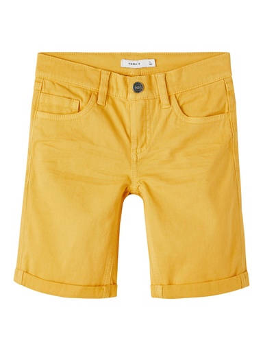 NAME IT KIDS - NKM SOFUS TWIISAK LONG SHORT TB - Spicy Mustard