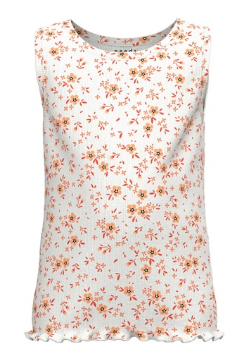 NAME IT MINI - NMF VEMINNA SLIM TANK TOP H - Bright White