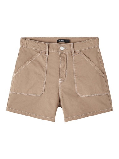 LMTD - NLF HILSE HW SHORTS - Mocha Meringue