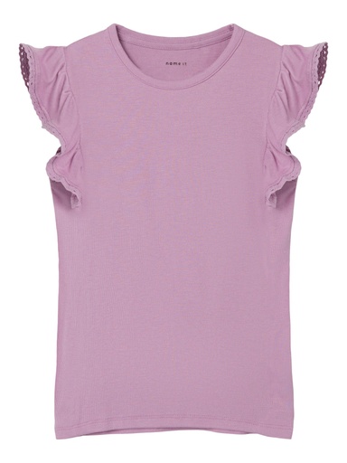 NAME IT KIDS - NKF JULIA SL TOP PB - Smoky Grape