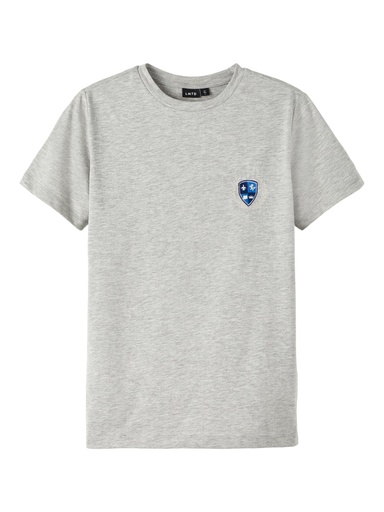 LMTD - NLM TEMBLEM SS R TOP - Light Grey Melange