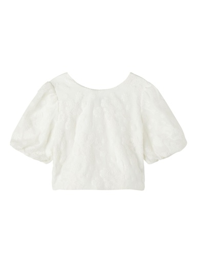 LMTD - NLF HANCY SS SHORT TOP - White Alyssum