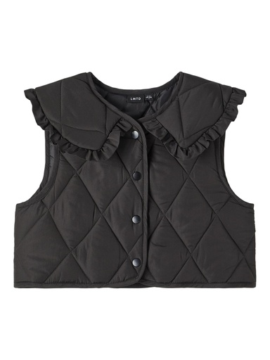 LMTD - NLF ROLAR SHORT VEST - Black