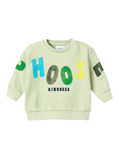 NAME IT BABY - NBM KUDIK LS BOXY SWEAT - Lint