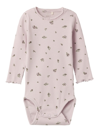 NAME IT BABY - NBF KUSCHA LS BODY - Orchid Hush