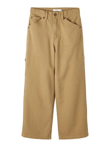 NAME IT KIDS - NKM RYAN STRAIGHT TWI PANTS 4242-YL NOOS - Kelp