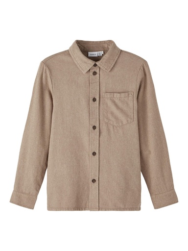 NAME IT KIDS - NKM KAMANNE LS SHIRT - Humus