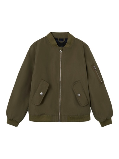NAME IT KIDS - NKM MILLION BOMBER JACKET - Burnt Olive