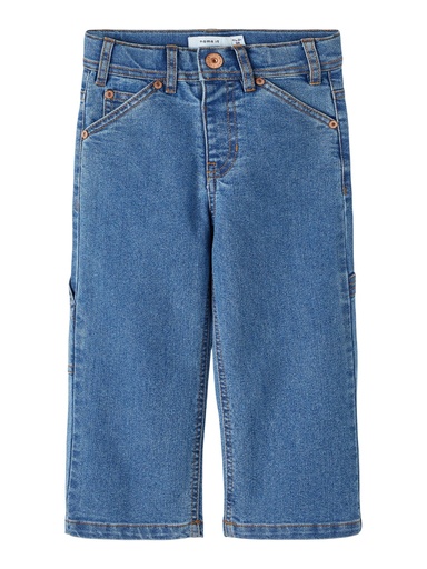 NAME IT MINI - NMM RYAN STRAIGHT JEANS 4990-FT NOOS - Medium Blue Denim