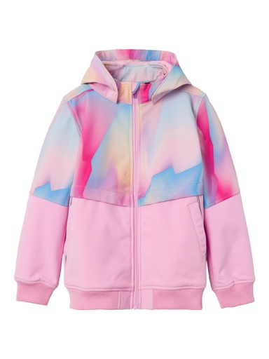 NAME IT KIDS - NKF ALFA08 JACKET PASTEL MIX FO - Bonbon