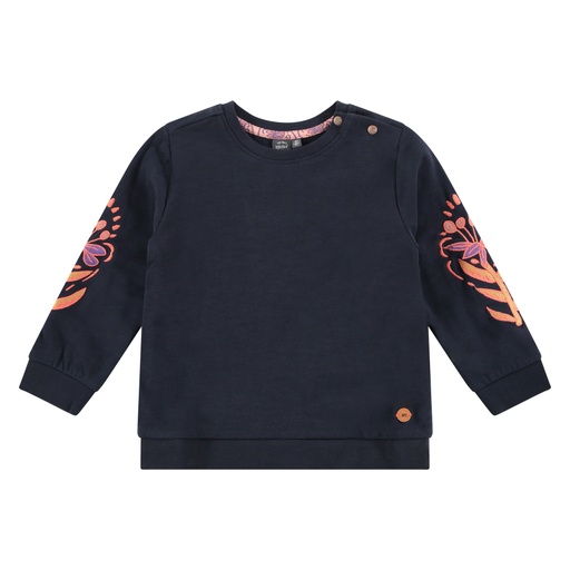 Babyface - girls sweatshirt - dark blue - BBE23508472