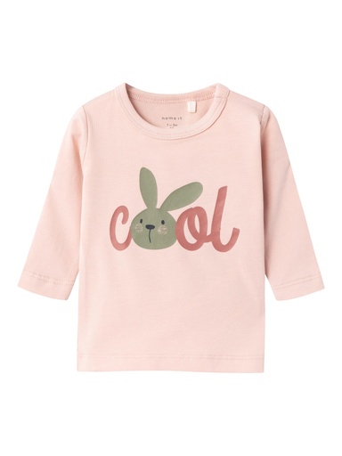 NAME IT BABY - NBF NANDY LS TOP BOX - Rose Smoke