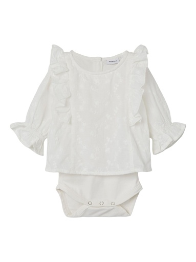 NAME IT BABY - NBF NOBEA LS BODY BLOUSE - Jet Stream