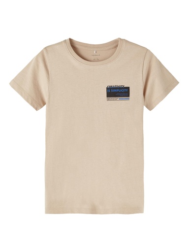 NAME IT KIDS - NKM NEFREDE SS TOP - Oxford Tan