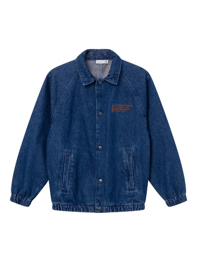 NAME IT KIDS - NKM KASPER DNM LS SHIRT 5315-YD R - Dark Blue Denim