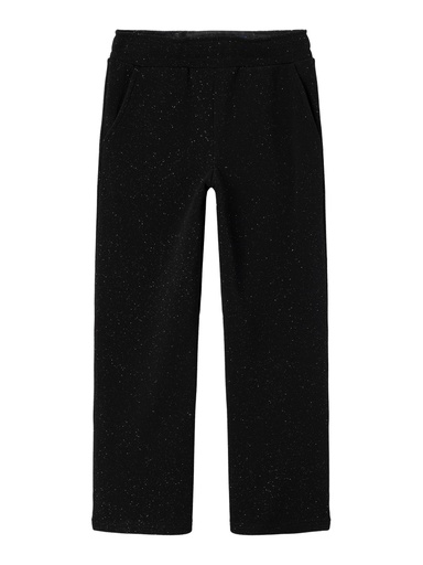 NAME IT KIDS - NKF RYLULLE WIDE PANT - Black
