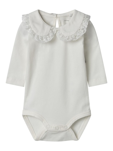 NAME IT BABY - NBF RILLE LS BODY - Jet Stream