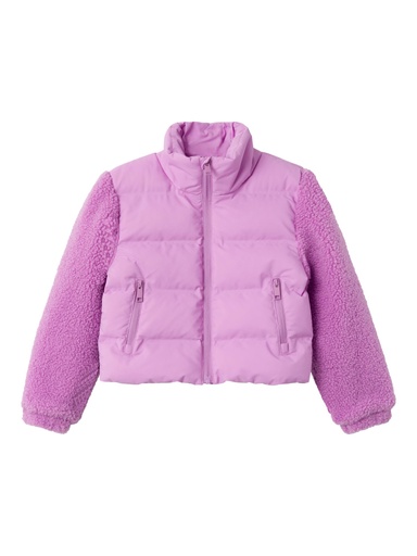 NAME IT KIDS - NKF MIKALA TEDDY JACKET - Violet Tulle