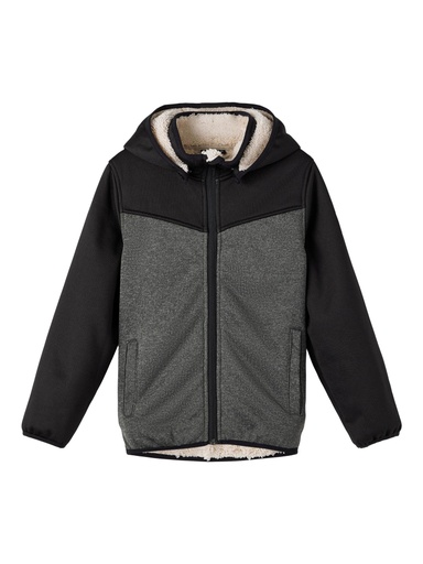 NAME IT KIDS - NKN MADA08 JACKET FO - Grey Melange