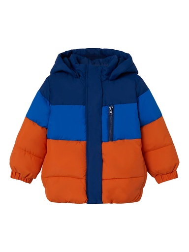 NAME IT MINI - NMM MEKKI PUFFER JACKET - Harvest Pumpkin