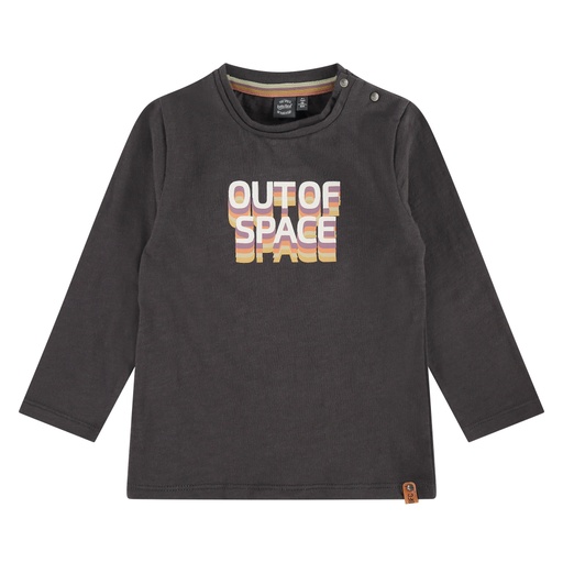 Babyface - boys t-shirt long sleeve - dark grey - BBE23607691