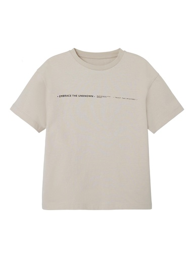 NAME IT KIDS - NKM OARRY SS BOXY TOP - Moonbeam