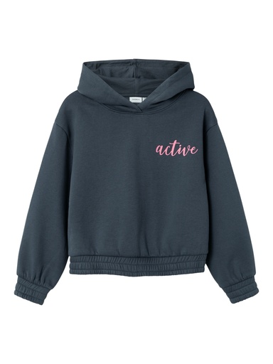 NAME IT KIDS - NKF OLIAHLS SHORT LOOSE SWEAT WH BRU - India Ink