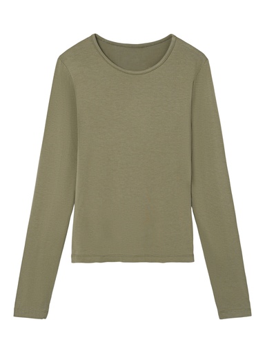 LMTD - NLF NELIZ LS SHORT TOP - Vetiver