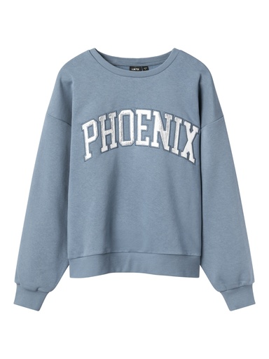 LMTD - NLF RENIX LS BRU SHORT SWEAT - Ashley Blue