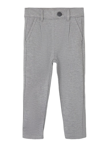 NAME IT MINI - NMM SILAS COMFORT PANT 1150-GS NOOS - Medium Grey Melange