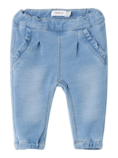 NAME IT BABY - NBF BELLA ROUND JEANS 6101-TR NOOS - Light Blue Denim