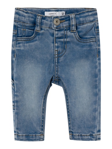 NAME IT BABY - NBM SILAS SLIM SWE JEANS 3553-TO T - Light Blue Denim