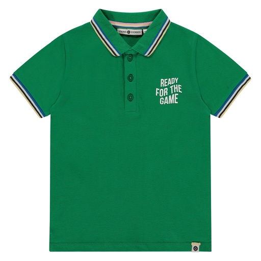 Babyface - boys polo short sleeve - green - BBE24207637