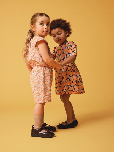 NAME IT MINI - NMF JINNIA SS DRESS PB - Lilac Breeze