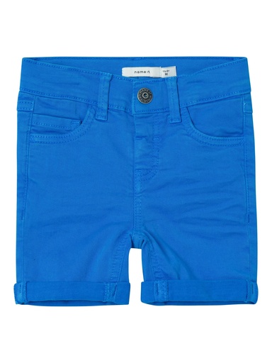 NAME IT MINI - NMM SILAS ISAK L TWI SHORTS 9587-MF TB - Electric Blue Lemonade