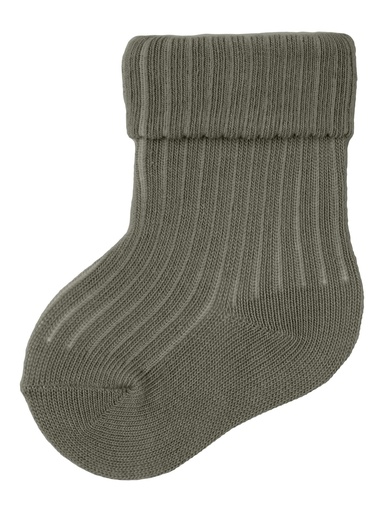 NAME IT BABY - NBM NOBBU SOCK - Dusty Olive