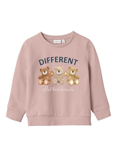 NAME IT MINI - NMF BINA SWEAT UNB - Sepia Rose