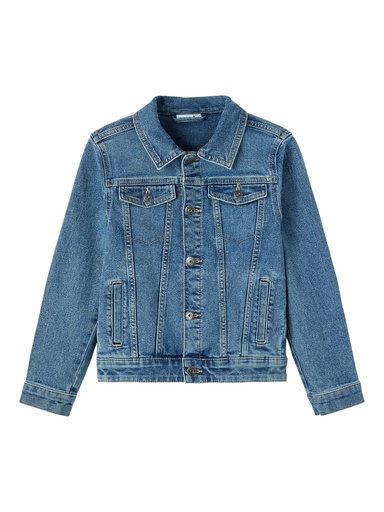NAME IT KIDS - NKM JACK DNM JACKET 2722-IO NOOS - Medium Blue Denim