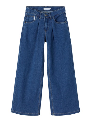 NAME IT KIDS - NKF BELLA WIDE JEANS 1463-SP NOOS - Medium Blue Denim