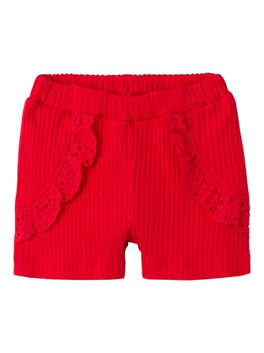 NAME IT BABY - NBF FENNAS SHORTS - Tomato
