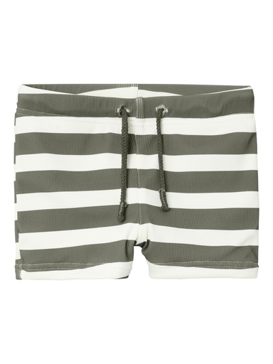 NAME IT MINI - NMM ZIB SWIM TIGHTS - Dusty Olive Jet Stream